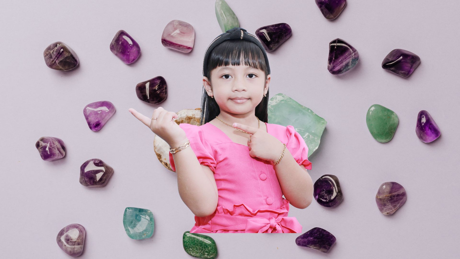Rock crystals for kids